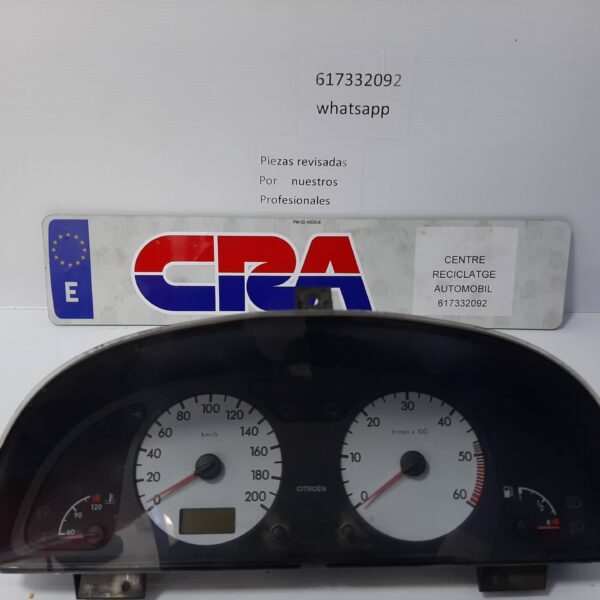 CUADRO INSTRUMENTOS CITROEN XSARA BERLINA [P9637260080B02]