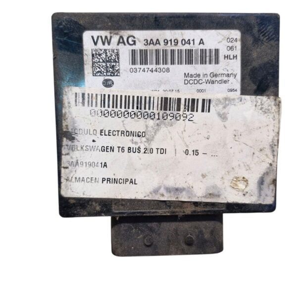 MODULO ELECTRONICO VOLKSWAGEN T6 TRANSPORTER BUS (SG) [3AA919041A]