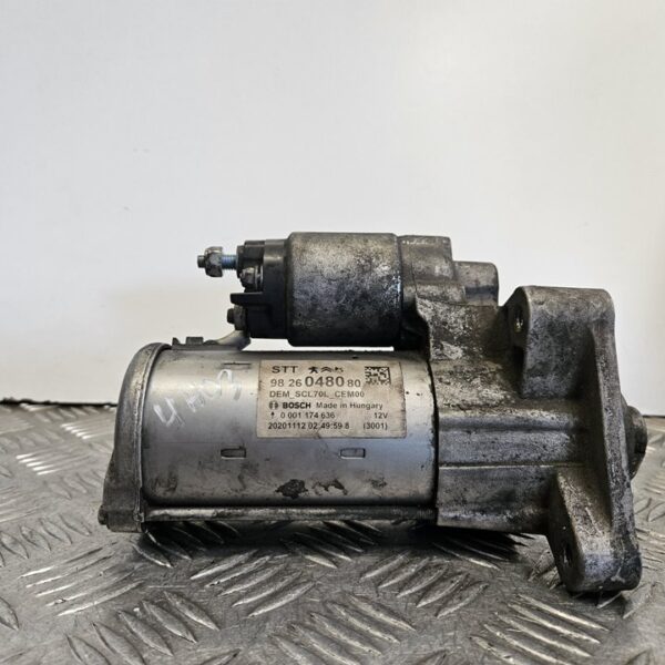 MOTOR ARRANQUE CITROEN JUMPER CAMIÓN [9826048080]