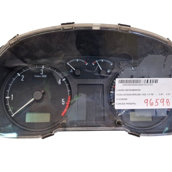 CUADRO INSTRUMENTOS SKODA OCTAVIA BERLINA (1U2) [1U1919034G]