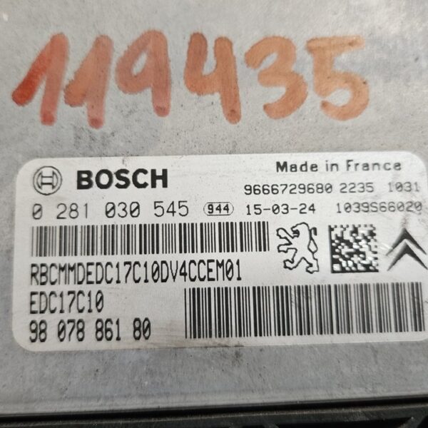 CENTRALITA MOTOR UCE PEUGEOT 208 [9807886180]