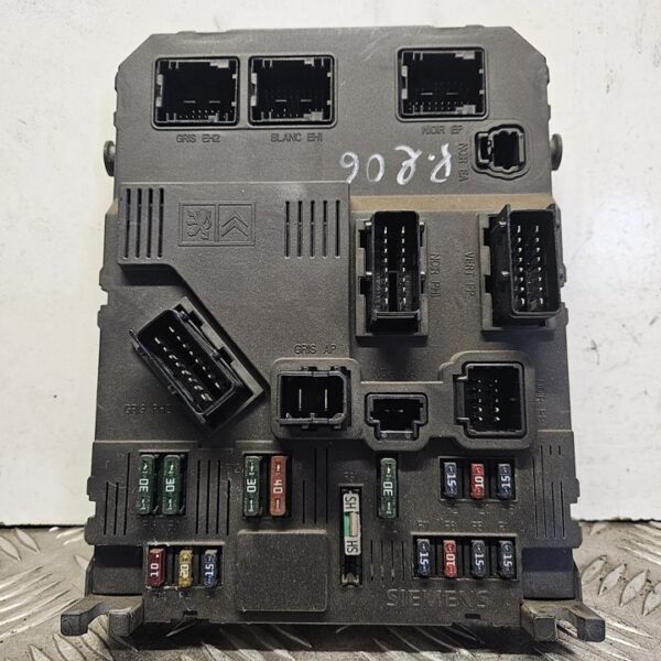 CAJA RELES / FUSIBLES PEUGEOT 206 [9645747480]
