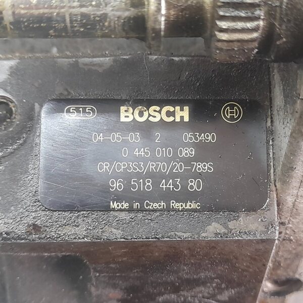 BOMBA INYECCION PEUGEOT 307 (S1)(04.2001) [0445010089]