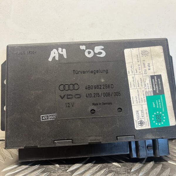 CENTRALITA CIERRE AUDI A6 AVANT (4B5) [4B0962258D]