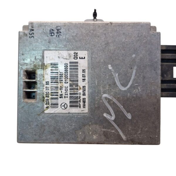 CENTRALITA MOTOR UCE MERCEDES-BENZ CLASE R (BM 251) [A2098200785]