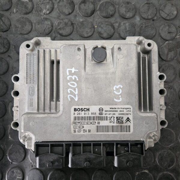 CENTRALITA MOTOR UCE CITROEN C3 [9663755480]