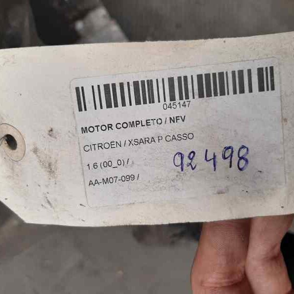 MOTOR COMPLETO CITROEN XSARA PICASSO [NFV]