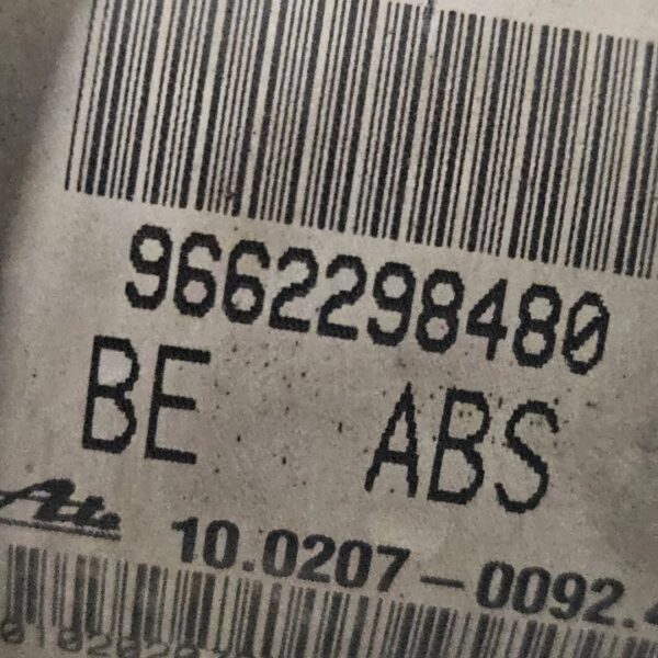 ABS PEUGEOT 207 [9662298480]