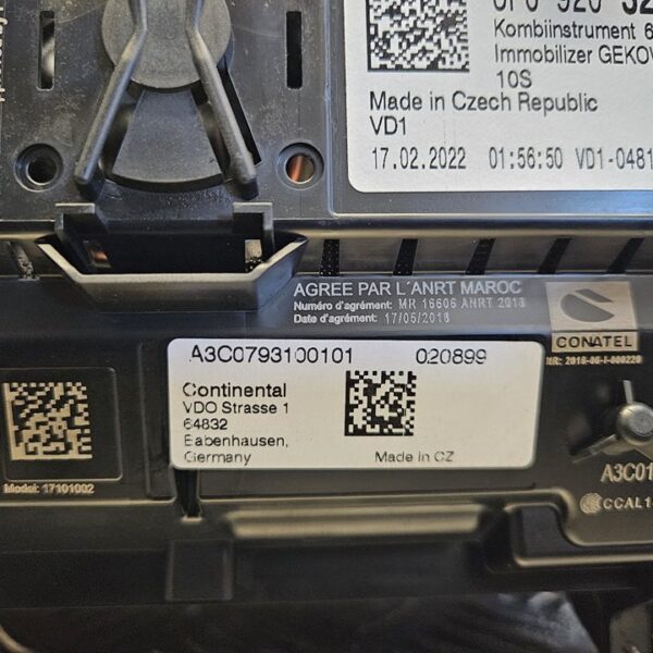 CUADRO INSTRUMENTOS SEAT IBIZA (KJ1) [6F0920320B]