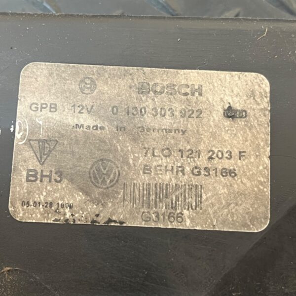 ELECTROVENTILADOR VOLKSWAGEN TOUAREG (7LA) [7L0121203F]
