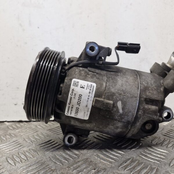 COMPRESOR AIRE ACONDICIONADO NISSAN QASHQAI (J10) [92600JD200]