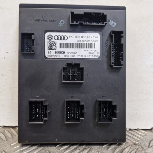 MODULO ELECTRONICO AUDI A5 CABRIOLET (8F7) [8K0907063DG]