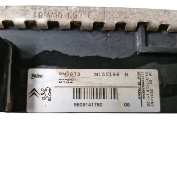 RADIADOR AGUA PEUGEOT RIFTER [9809141780]