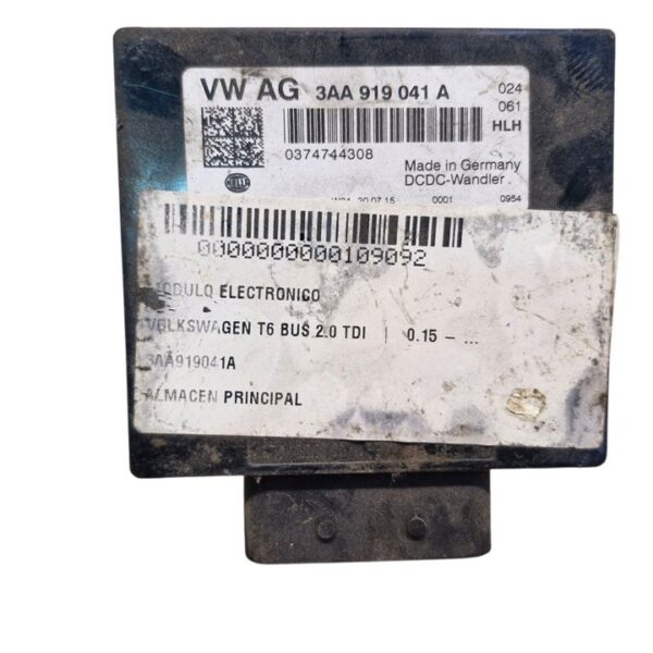 MODULO ELECTRONICO VOLKSWAGEN T6 TRANSPORTER BUS (SG) [3AA919041A]