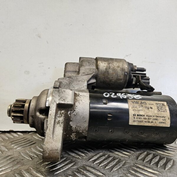 MOTOR ARRANQUE VOLKSWAGEN CADDY (2C)(08.2010) [02Z911024H]