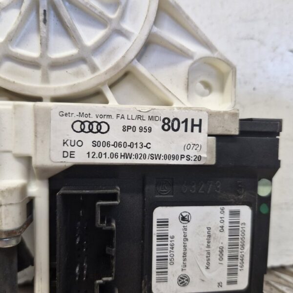 MOTOR ELEVALUNAS DELANTERO IZQUIERDO AUDI A3 (8P1) [8P0959801H]