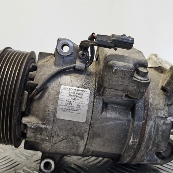 COMPRESOR AIRE ACONDICIONADO NISSAN QASHQAI (J10) [92600BB6CA]