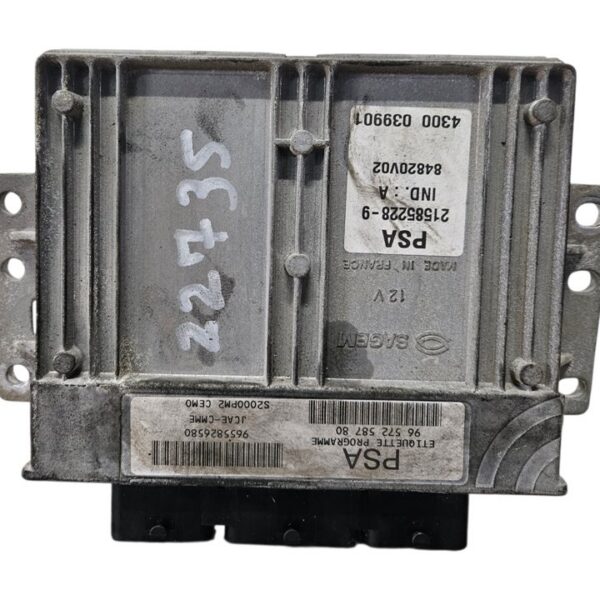 CENTRALITA MOTOR UCE CITROEN XSARA PICASSO [9657258780]