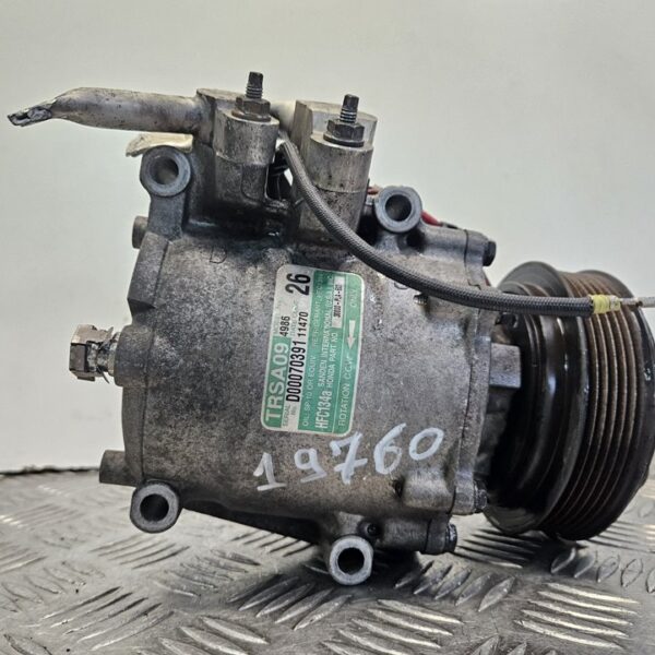 COMPRESOR AIRE ACONDICIONADO HONDA CIVIC BERLINA 3 PUERTAS (EP) [38800PLAE02]