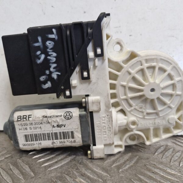 MOTOR ELEVALUNAS TRASERO DERECHO VOLKSWAGEN TOURAN (1T1) [1K0959704B]