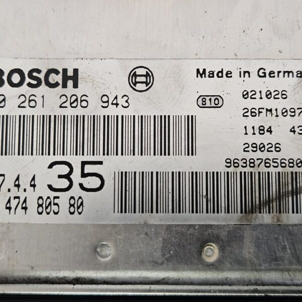 CENTRALITA MOTOR UCE PEUGEOT 207 [9647480580]