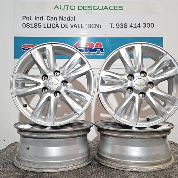 JUEGO LLANTAS CHEVROLET CRUZE [16X6.5J]